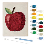 Punch Needle Pomme Rouge