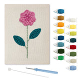 Punch Needle Rose Rose