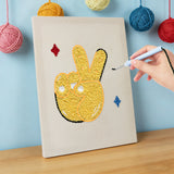 Punch Needle Signe Peace