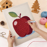 Punch Needle Pomme Rouge